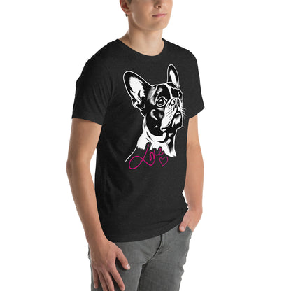 Boston Terrier Dog [00317] T-Shirt Unisex Basic