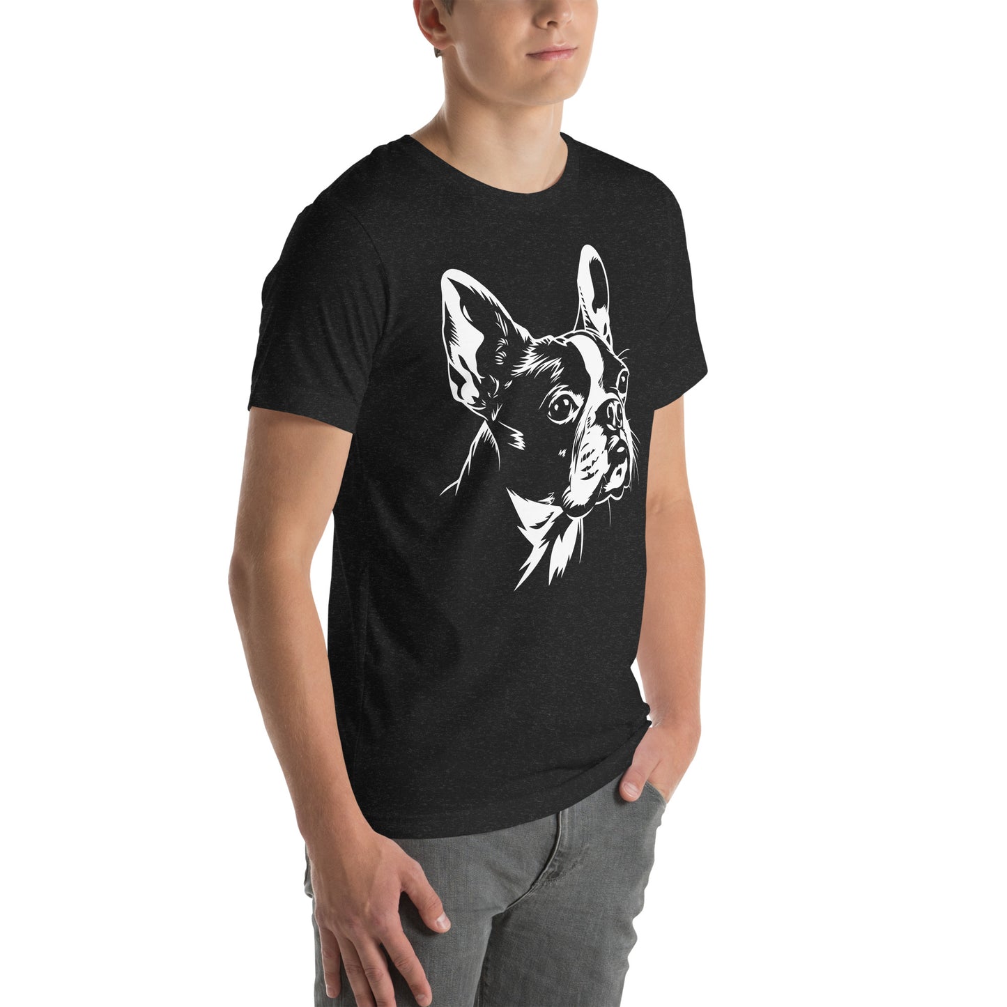 Boston Terrier Dog [00315] T-Shirt Unisex Basic