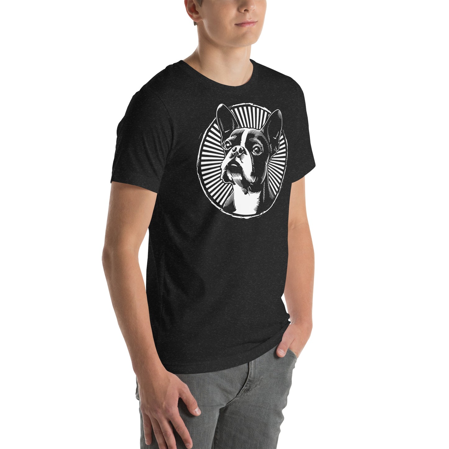 Boston Terrier Dog [00314] T-Shirt Unisex Basic