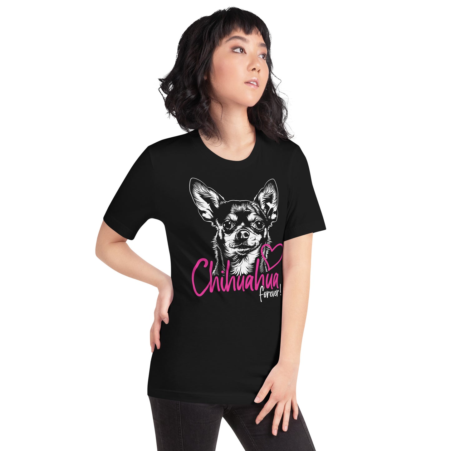 Chihuahuadog forever [00326] T-Shirt Unisex Basic