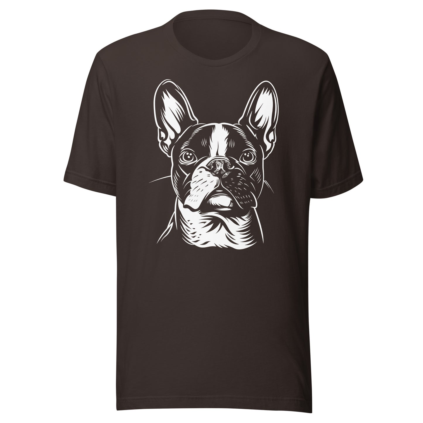 Boston Terrier Dog [00318] T-Shirt Unisex Basic