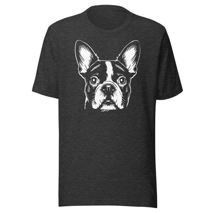 Boston Terrier Dog [00316] T-Shirt Unisex Basic