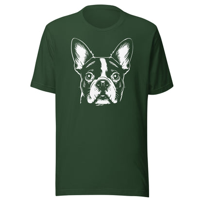 Boston Terrier Dog [00316] T-Shirt Unisex Basic