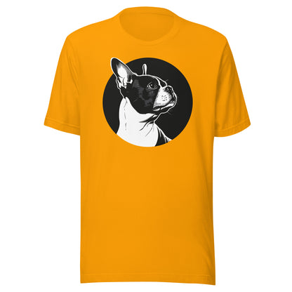 Boston Terrier Dog [00313] T-Shirt Unisex Basic