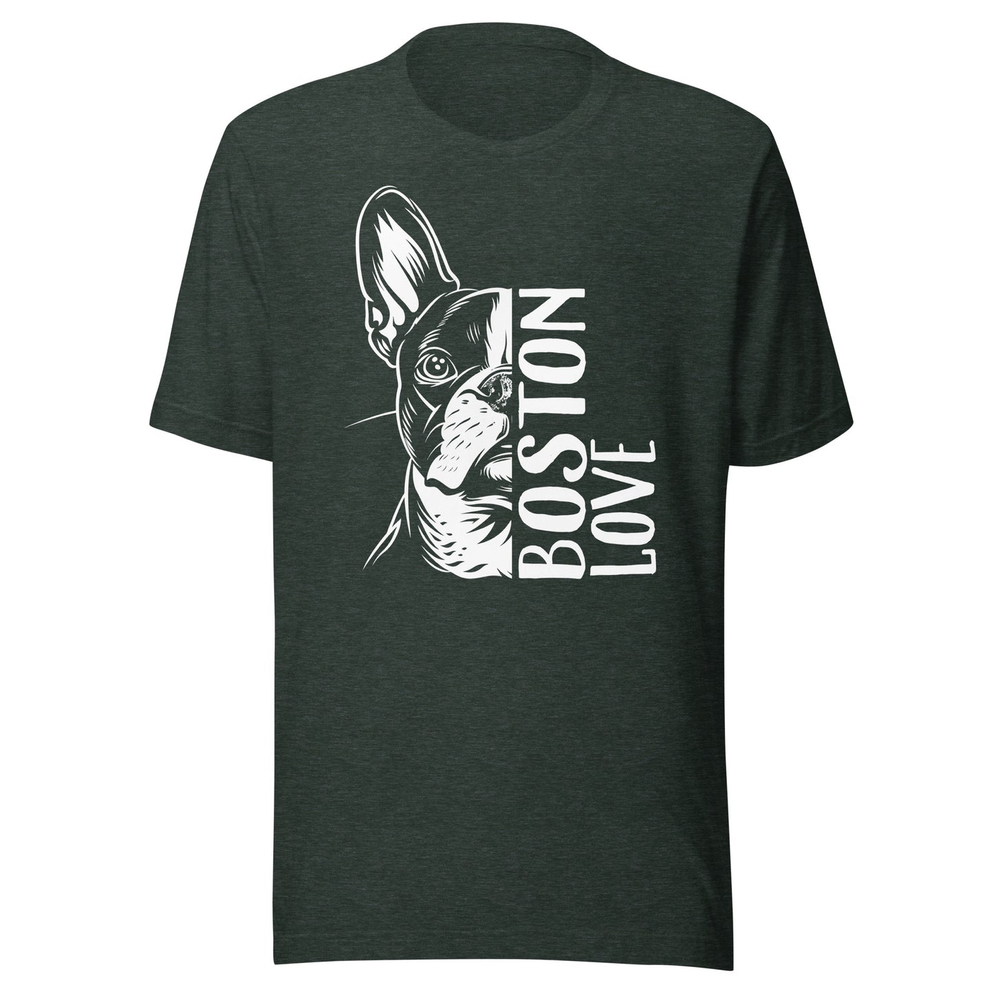 Boston Terrier Dog [00318] T-Shirt Unisex Basic