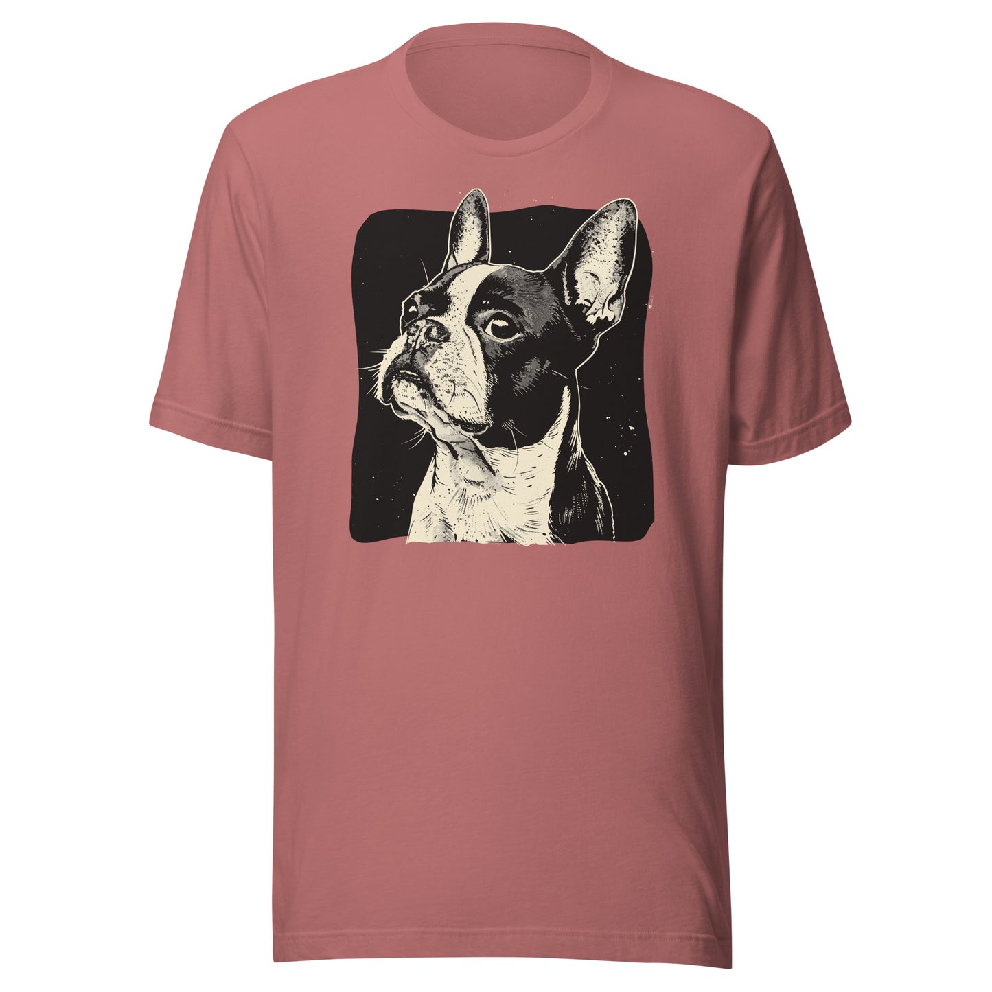 Boston Terrier Dog [00312] T-Shirt Unisex Basic