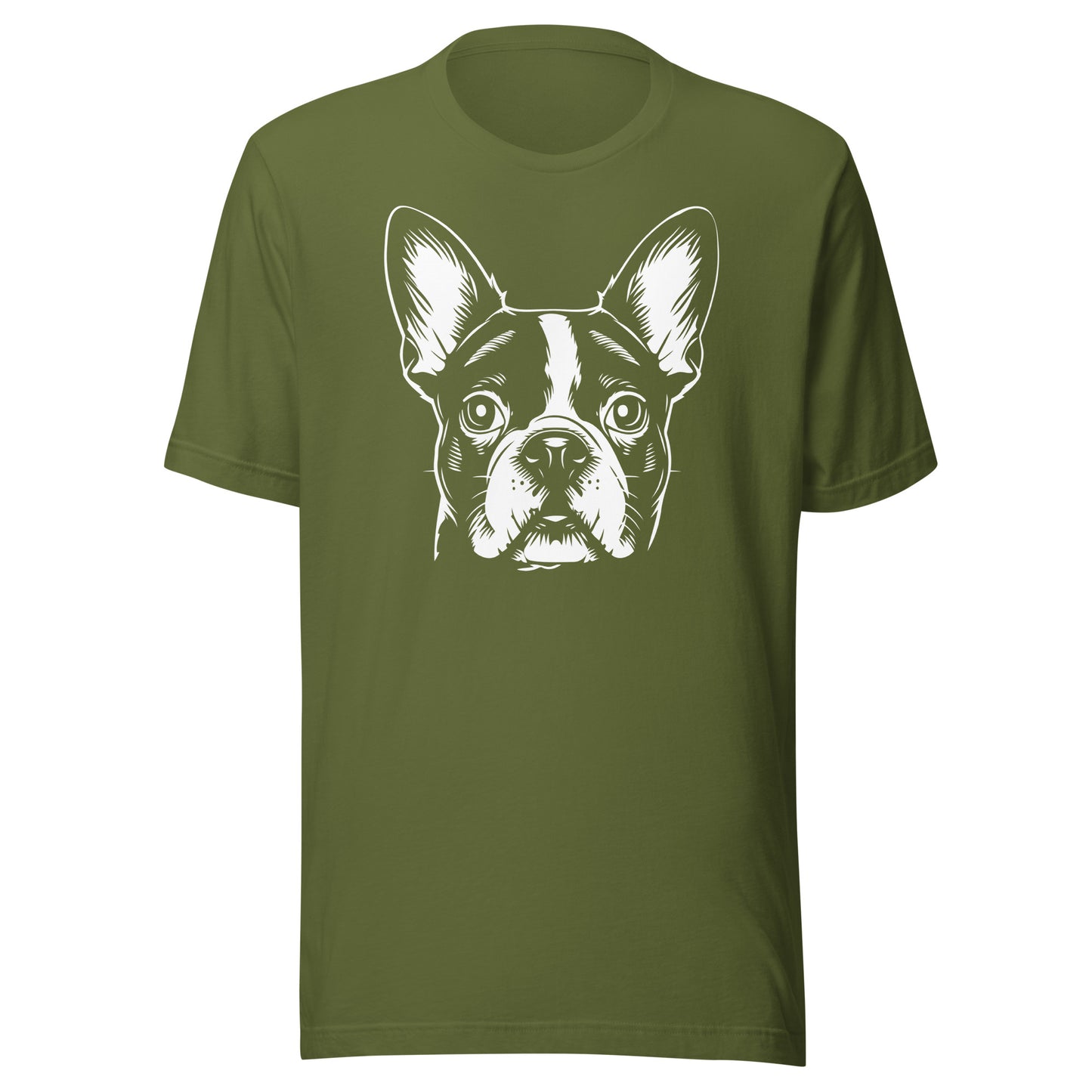 Boston Terrier Dog [00316] T-Shirt Unisex Basic