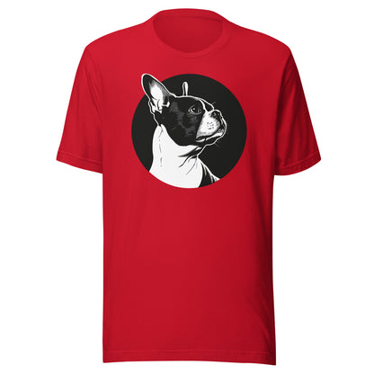 Boston Terrier Dog [00313] T-Shirt Unisex Basic