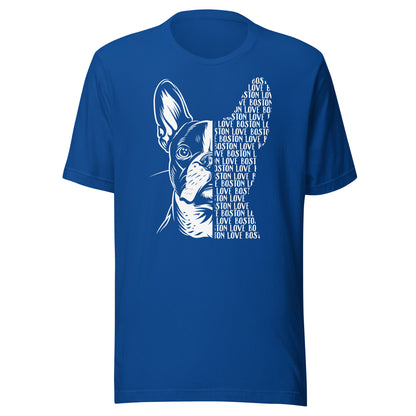 Boston Terrier Dog [00318] T-Shirt Unisex Basic