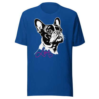 Boston Terrier Dog [00317] T-Shirt Unisex Basic