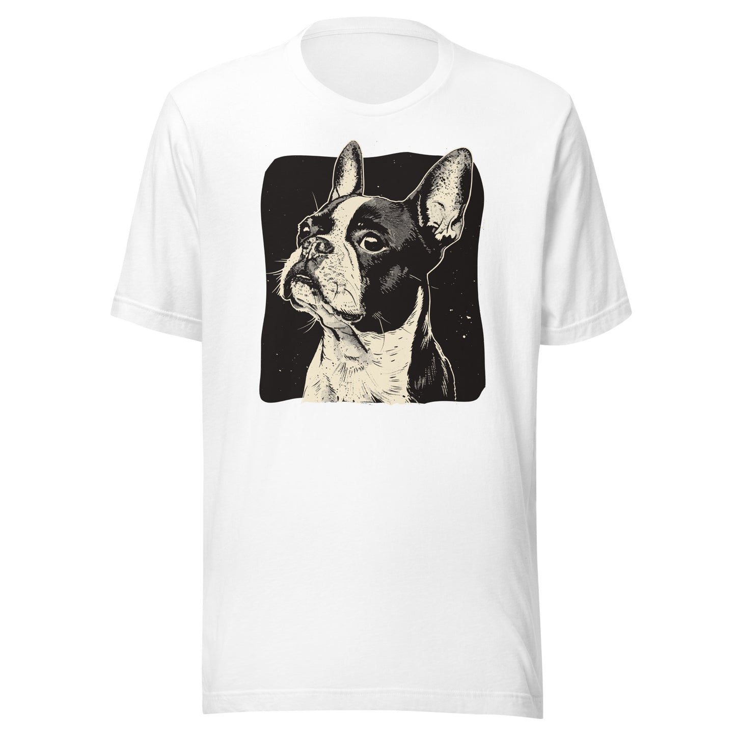 Boston Terrier Dog [00312] T-Shirt Unisex Basic