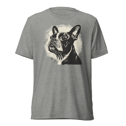 Boston Terrier Dog [00310] T-Shirt Unisex Triblend