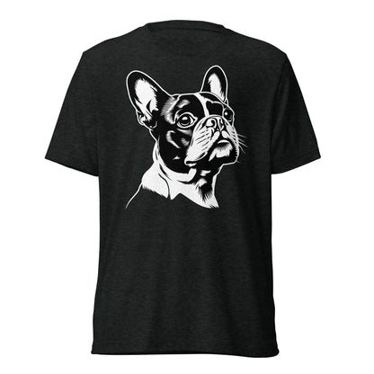 Boston Terrier Dog [00317] T-Shirt Unisex Triblend