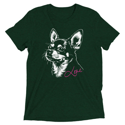 Chihuahuadog [00327] T-Shirt Unisex Triblend