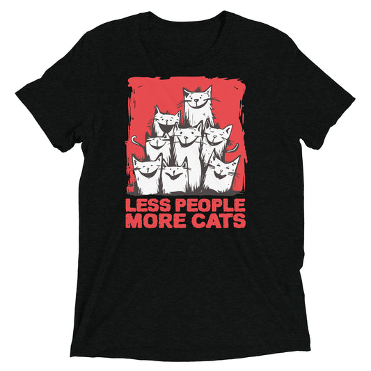 00330 Katzenliebe mRs T-Shirt Unisex Tri-Blend