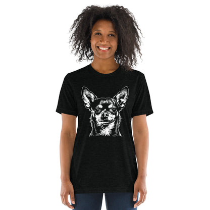 Chihuahuadog [00326] T-Shirt Unisex Triblend