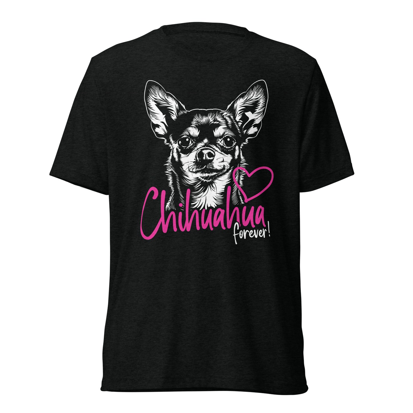 Chihuahuadog forever [00326] T-Shirt Unisex Triblend