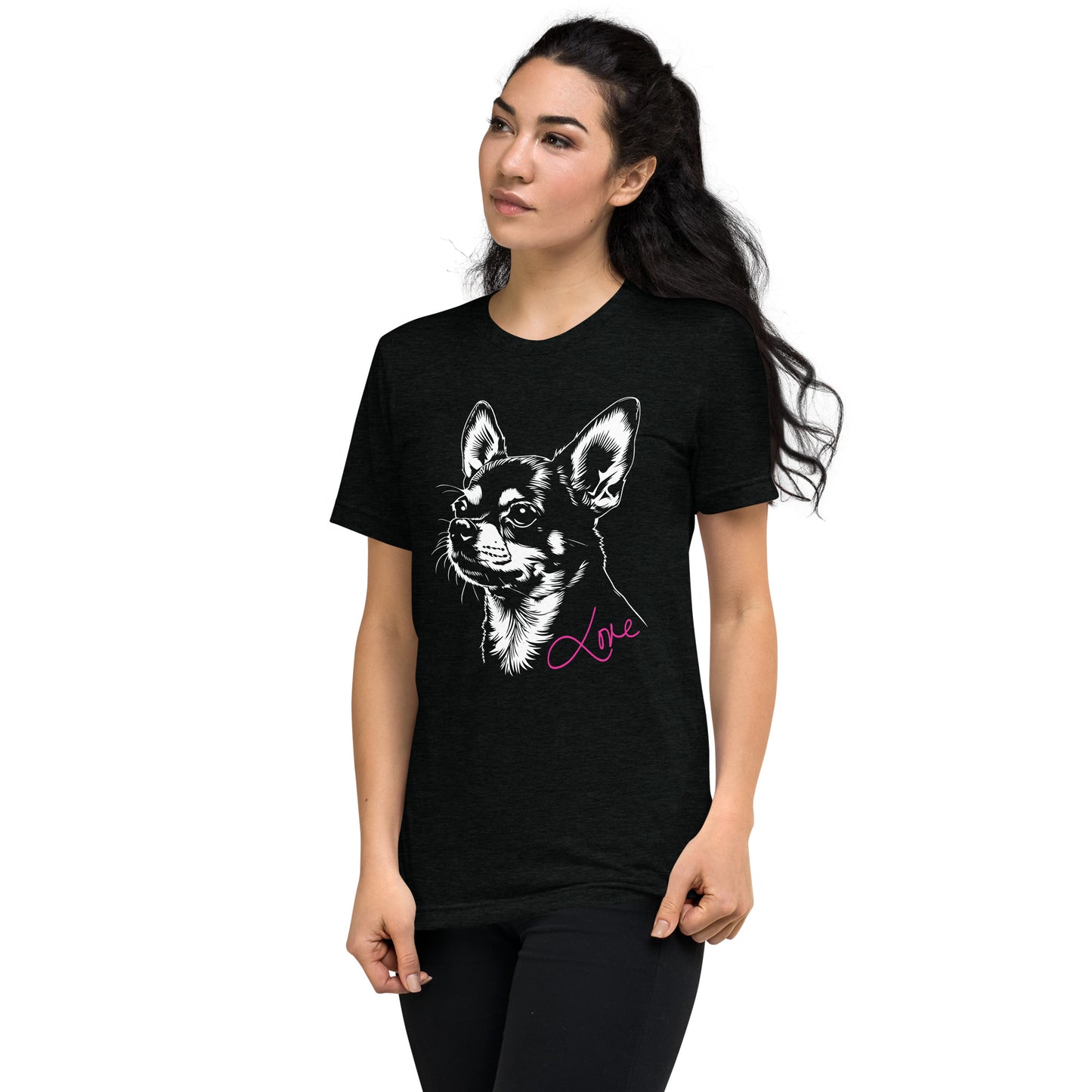 Chihuahuadog [00327] T-Shirt Unisex Triblend