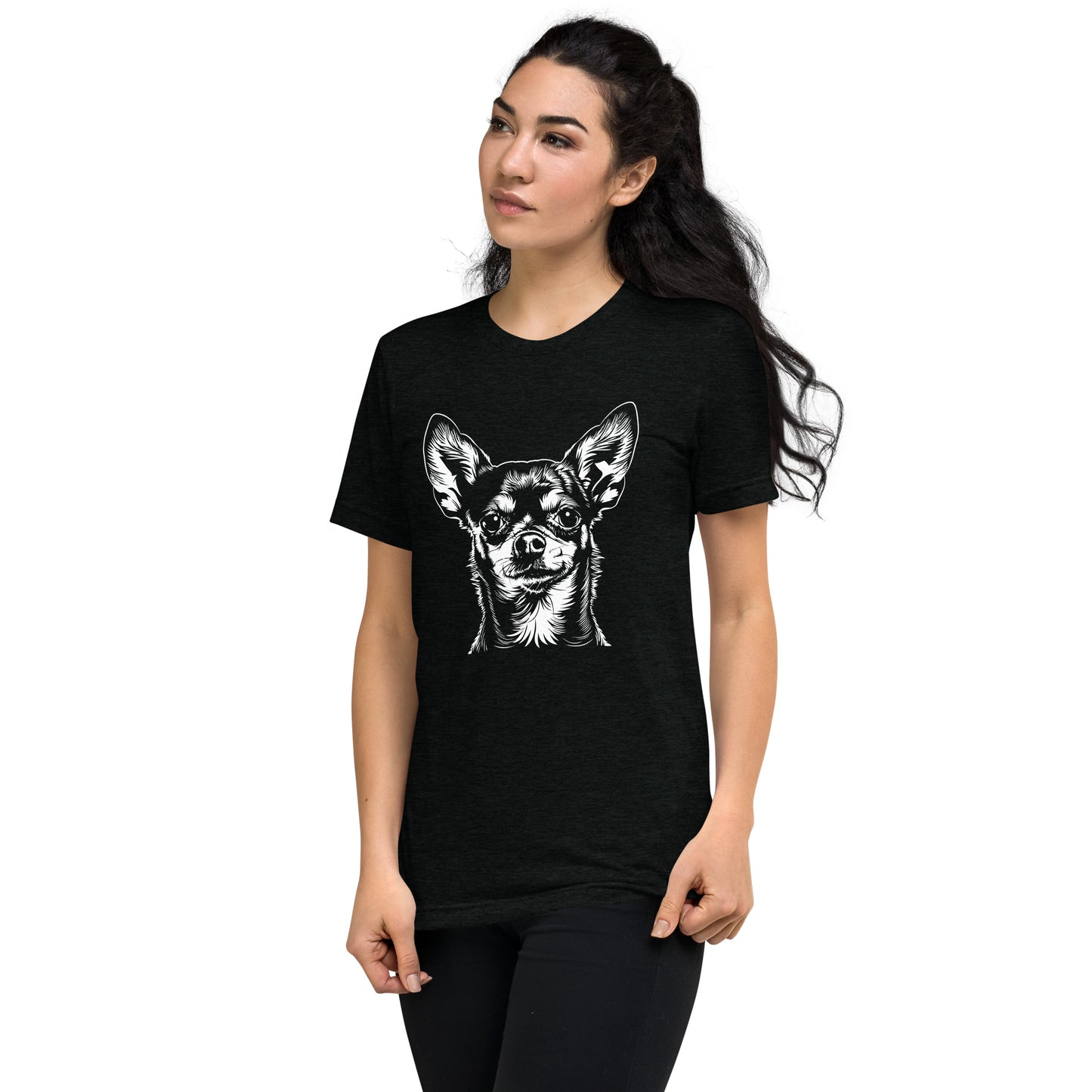 Chihuahuadog [00326] T-Shirt Unisex Triblend