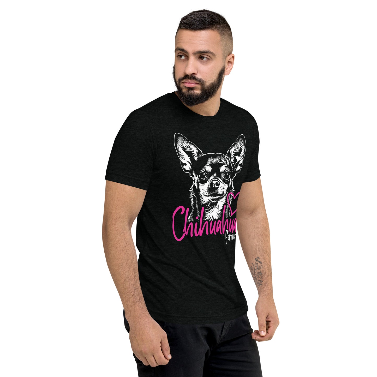 Chihuahuadog forever [00326] T-Shirt Unisex Triblend