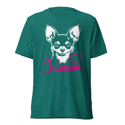 Chihuahuadog [00319] T-Shirt Unisex Triblend