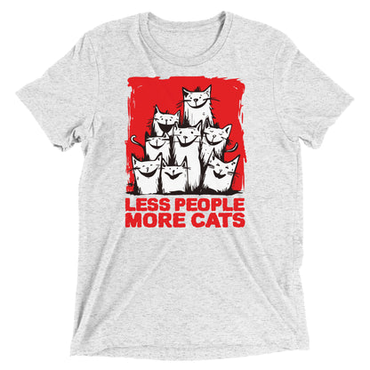 00330 Katzenliebe mRs T-Shirt Unisex Tri-Blend